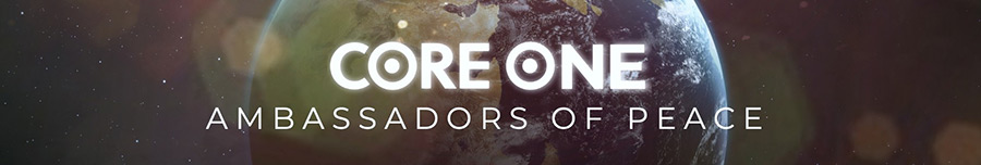 Banner for CORE ONE Ambassador of Peace