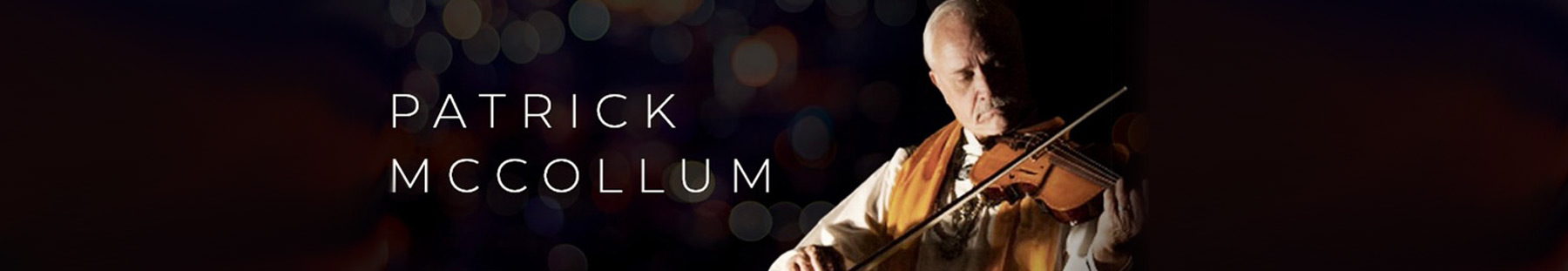 Banner for Rev. Patrick McCollum
