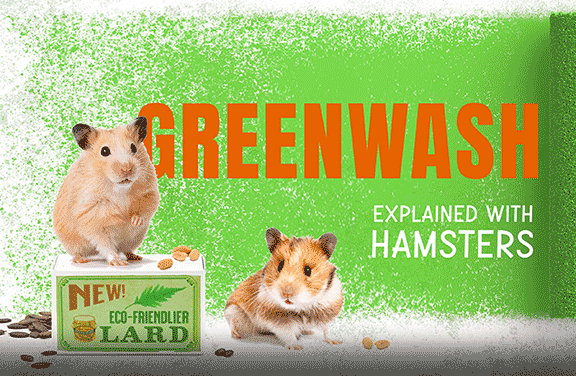 Image for Greenwash, Explained with Hamsters