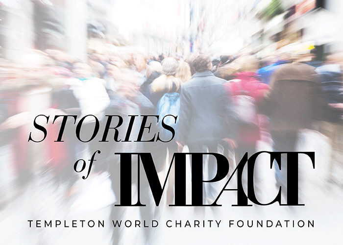 Title card for Stories of Impact
